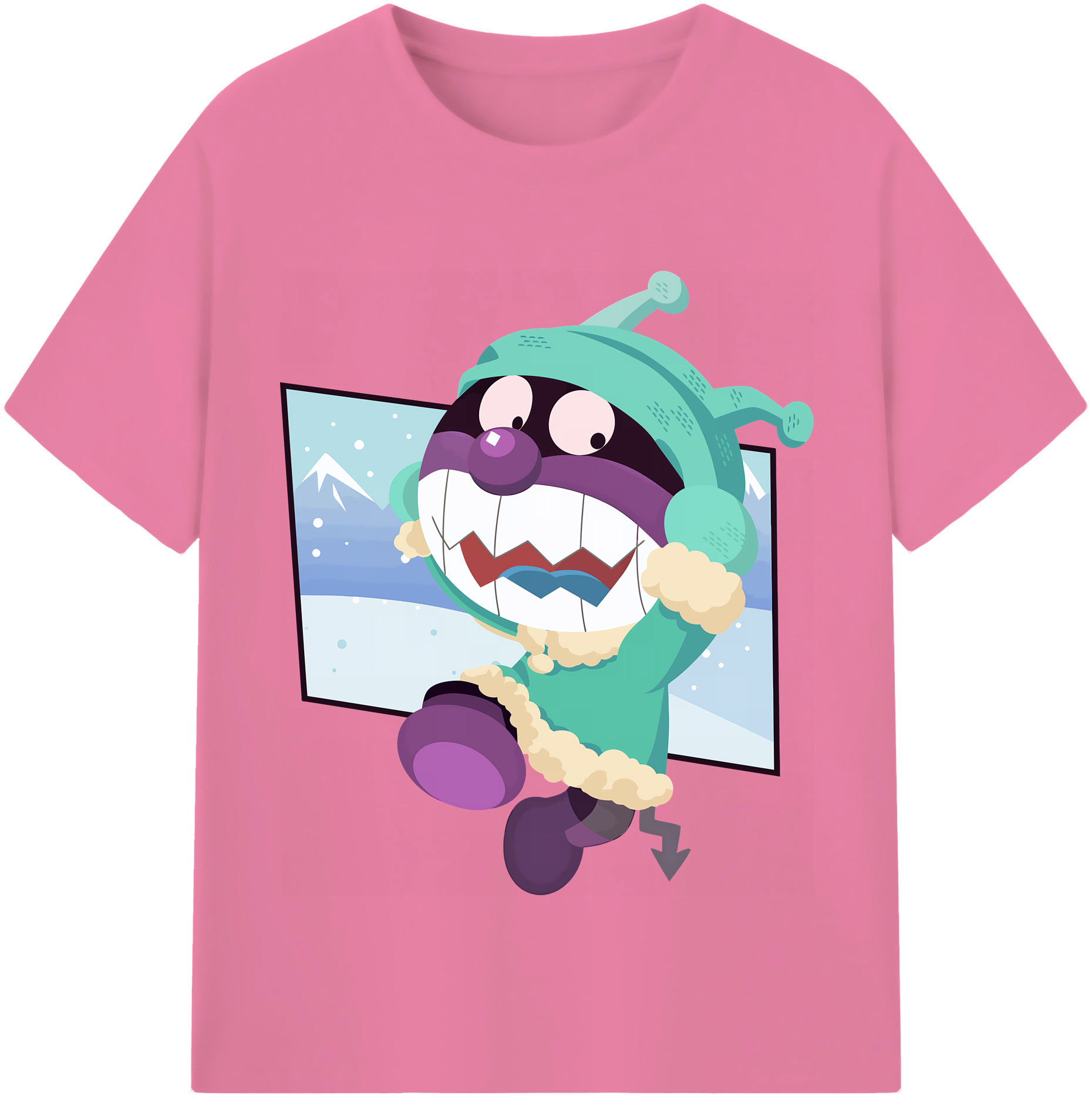 （画像用） アンパンマン Anpanman 綿100％半袖Tシャツ（フロントプリント）